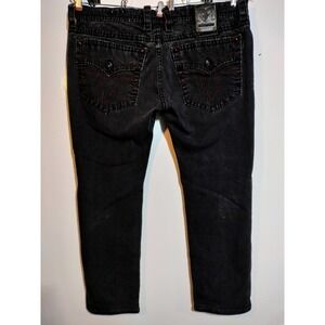 Rock Revival Ryker Straight black jeans men size 42